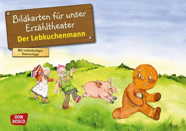 Kamishibai Karten Der Lebkuchenmann