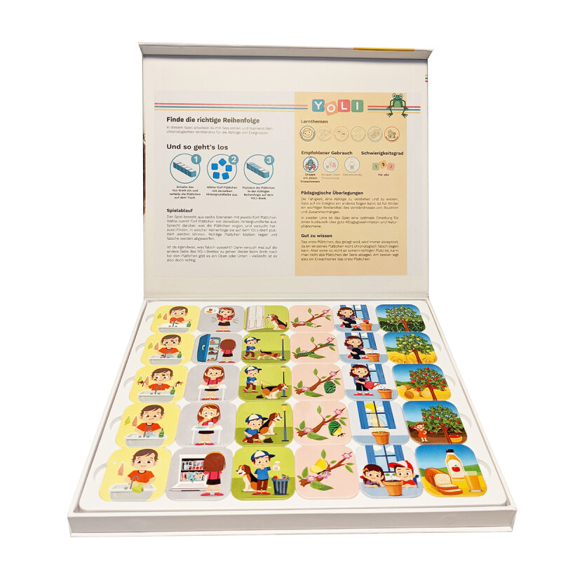YOLI Spielset - Finde die richtige Reihenfolge