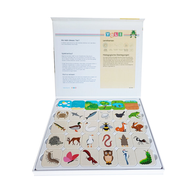 YOLI Spielset - Wo lebt dieses Tier?