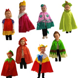 Kostüm-Set - kleine Märchenwelt - 8-teilig