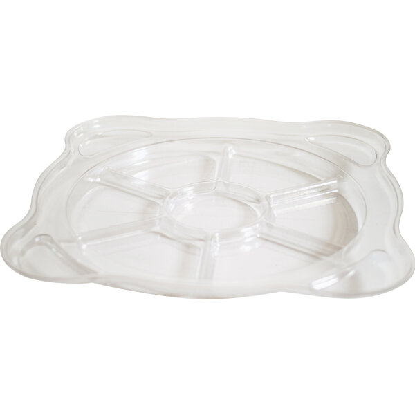 Schale 7-fach transparent für Leuchtkübel