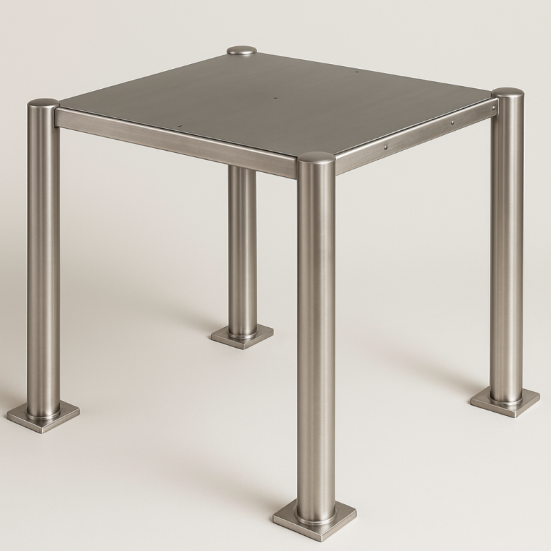 Podest für Rutsche ohne Geländer