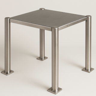 Podest für Rutsche ohne Geländer