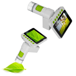 Mobil- & Tisch Mikroskop mit Bildschirm und Zubehör