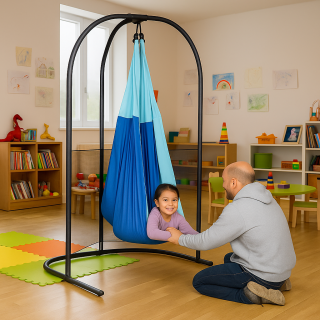 Ständer für Hänge- Stuhl, Tücher und Nest