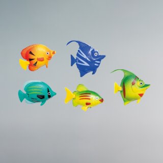 Wassersäule Wonderworld groß inkl. Schwimmfische