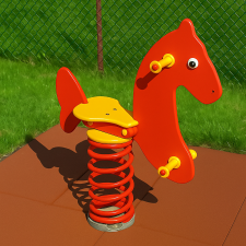 Federwipptier Pferd
