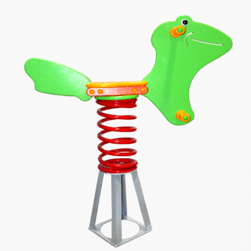 Federwipptier Frosch