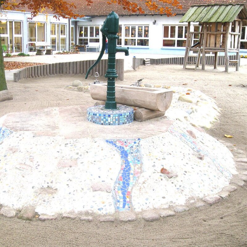 Spielplatzpumpe Automatik (ohne Ständer) inkl. Anschlussgarnitur