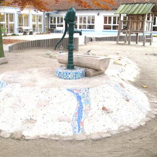 Spielplatzpumpe Automatik (ohne Ständer) inkl. Anschlussgarnitur