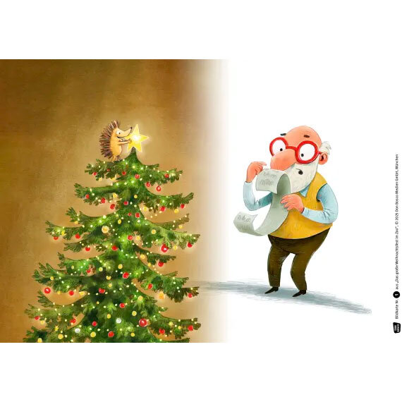 Kamishibai Karten Das große Weihnachtsfest im Zoo