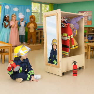 Mobile Verkleide-Garderobe