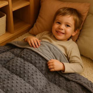 Genoppte Gewichtsdecke groß 4 kg