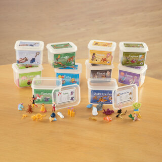 Sprach-Geschichten Boxen plus Zusatzmaterial