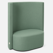 Akustiksofa Eden mit Webstoff Lido