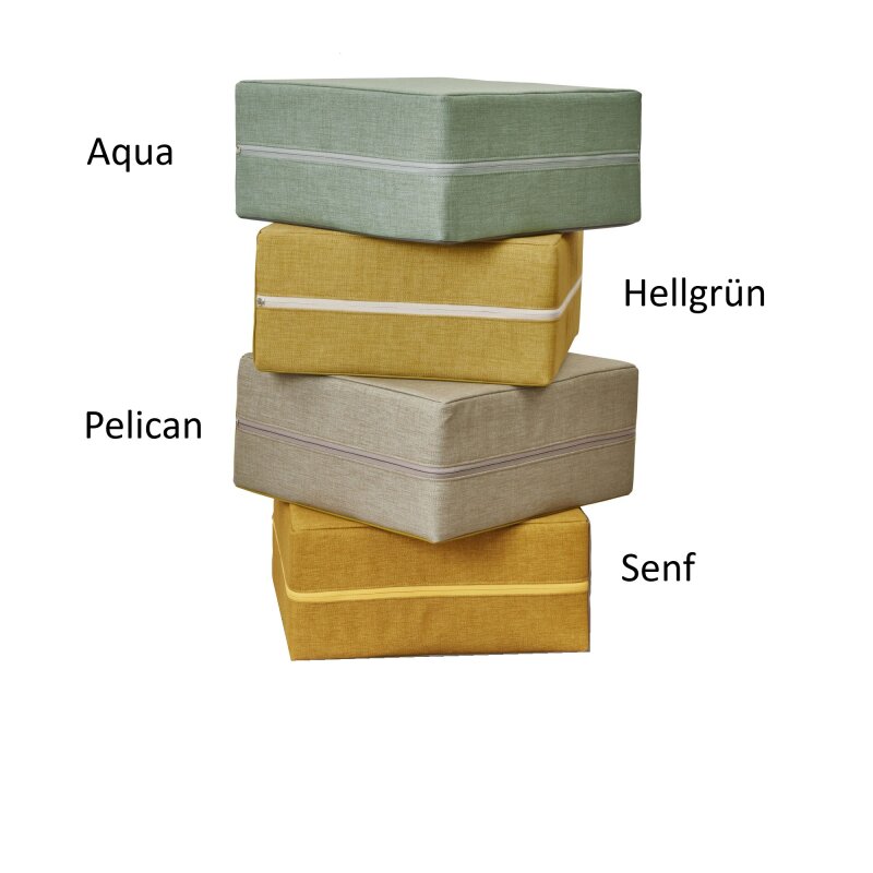 Akustiksessel Oase mit Kunstleder und Webstoff Lido