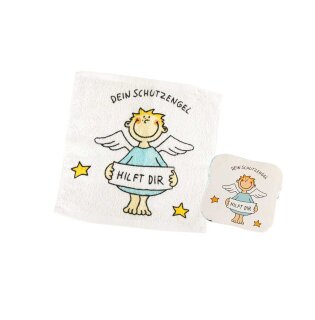 Zauberhandtuch Schutzengel mit Geschichte