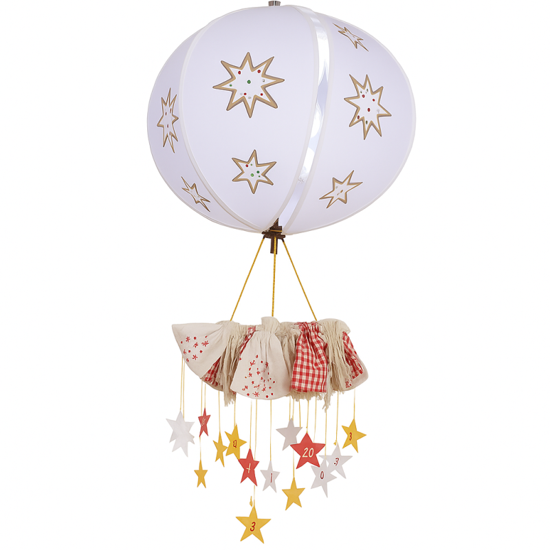 Bastelset für Windkugel-Adventskalender