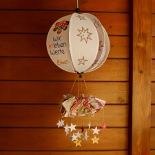 Bastelset für Windkugel-Adventskalender
