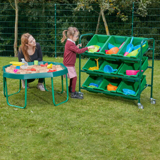 Gestelle für Entdecker- u. Experimentier-Tisch