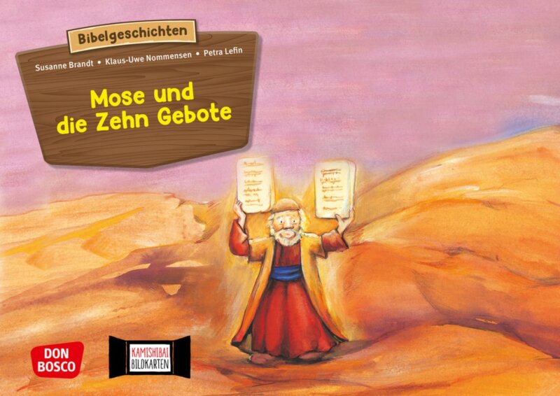 Mose und die Zehn Gebote. Kamishibai Bildkartenset.