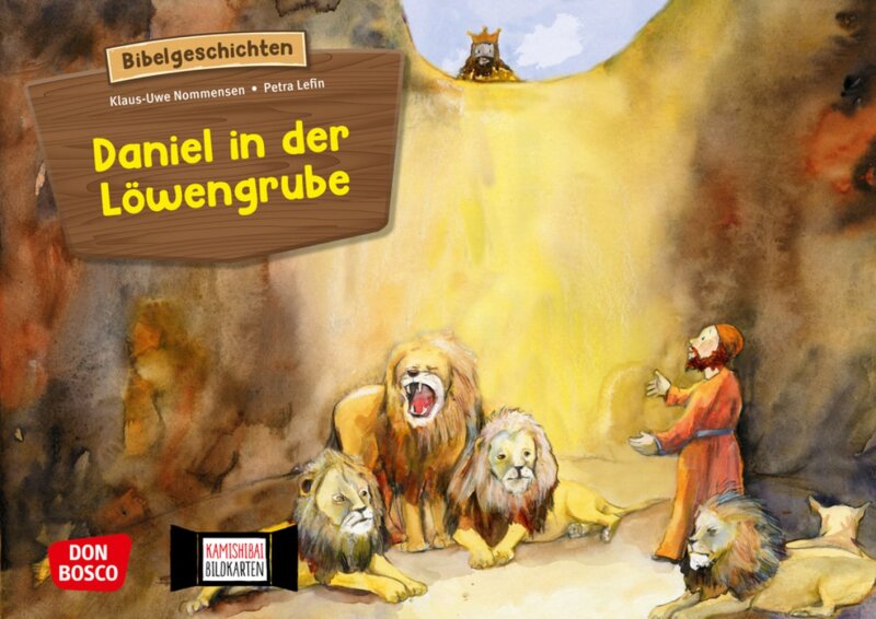 Daniel in der Löwengrube. Kamishibai Bildkartenset