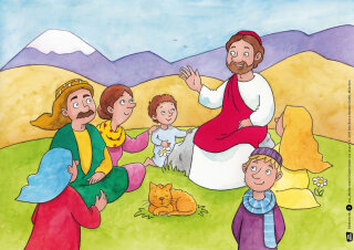 Meine ersten Geschichten von Jesus. Die U3-Bibel im Kamishibai. Kamishibai Bildkartenset.