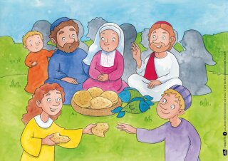 Meine ersten Geschichten von Jesus. Die U3-Bibel im Kamishibai. Kamishibai Bildkartenset.