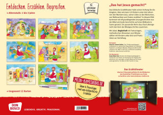 Meine ersten Geschichten von Jesus. Die U3-Bibel im Kamishibai. Kamishibai Bildkartenset.