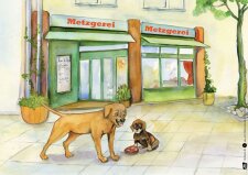 Der Hund und das Stück Fleisch. Eine Fabel von...