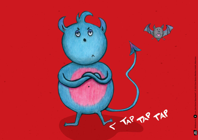 Der kleine Bauchweh. Kamishibai Bildkartenset