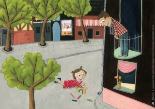 In meiner Straße: Geteilte Freude ist doppelte Freude. Kamishibai Bildkartenset