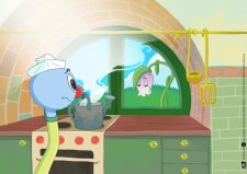 Bakabu und die kranke Glockenblume. Kamishibai Bildkartenset