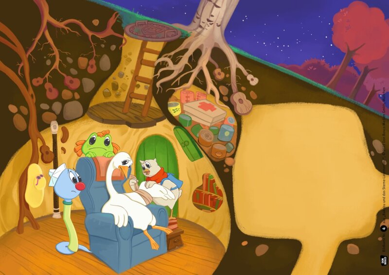 Bakabu und das Sterne-Laternenfest. Kamishibai Bildkartenset