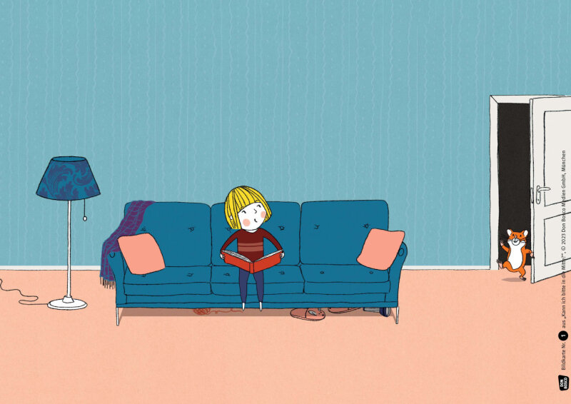 Kann ich bitte in die Mitte? Kamishibai Bildkartenset