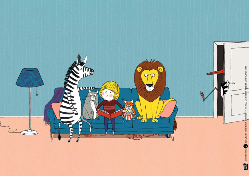 Kann ich bitte in die Mitte? Kamishibai Bildkartenset