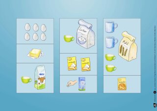 Leckere Snacks: Fingerfood zubereiten nach Bildern. Kamishibai Bildkartenset