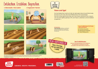 Hase und Igel. Kamishibai Bildkartenset
