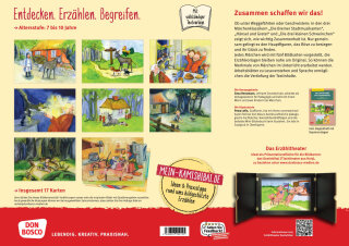 Von Freundschaft und Zusammenhalt - 3 x 5 Märchen-Bildkarten. Mit Arbeitsblättern für Klasse 3 und 4. Kamishibai Bildkartenset