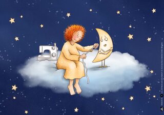 Der Mond und seine Mutter. Kamishibai Bildkartenset