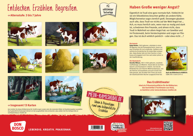 Trudi traut sich. Kamishibai Bildkartenset