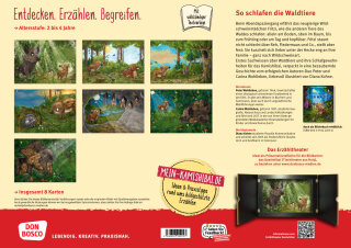 Wie schläft der Wald? Kamishibai Bildkartenset