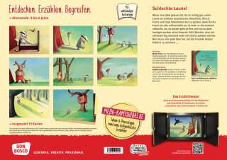 Der Dachs hat heute schlechte Laune. Kamishibai Bildkartenset