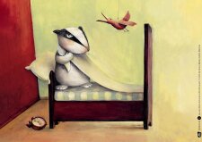 Der Dachs hat heute schlechte Laune. Kamishibai...