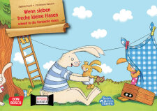 Wenn sieben freche kleine Hasen schnell in die Verstecke...