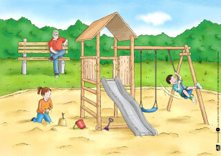 Notfall, Erste Hilfe, Rettungsdienst. Von den Aufgaben der Ersthelfer und was Kinder tun können. Kamishibai Bildkartenset