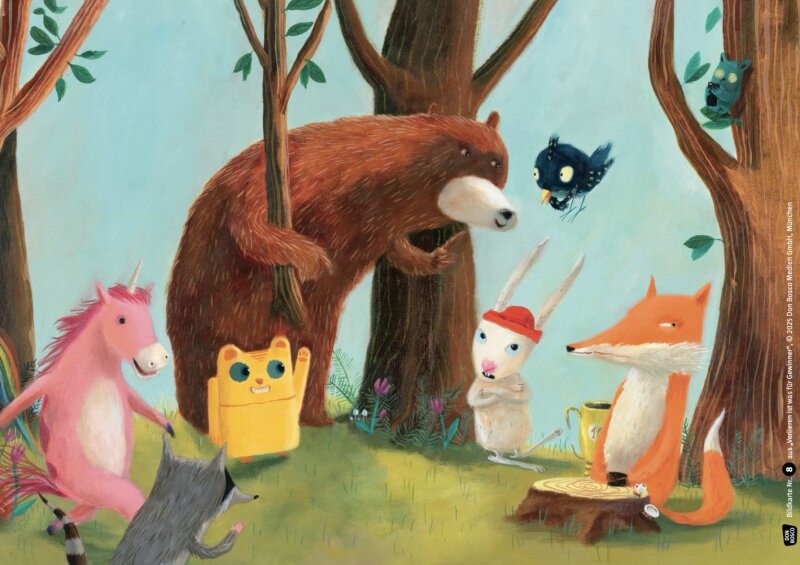 Verlieren ist was für Gewinner. Kamishibai Bildkartenset