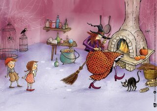 Hänsel und Gretel. Kamishibai Bildkartenset