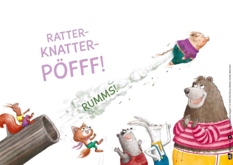 Wenn Schweine fliegen. Kamishibai Bildkartenset