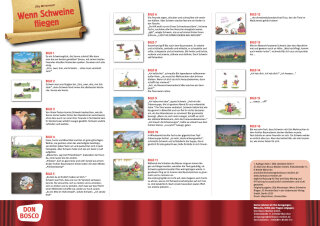 Wenn Schweine fliegen. Kamishibai Bildkartenset